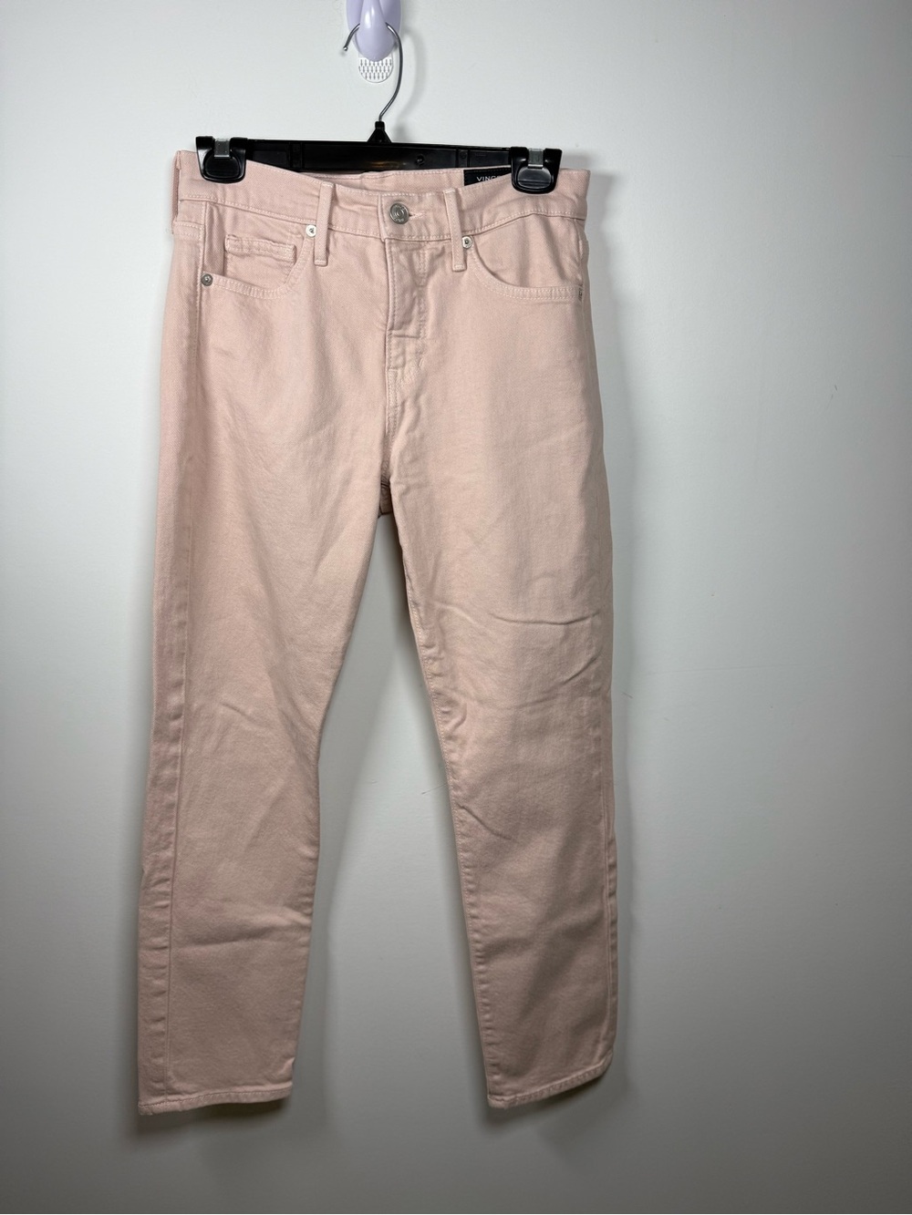VINCE | Pink Skinny Crop Jeans Size 26